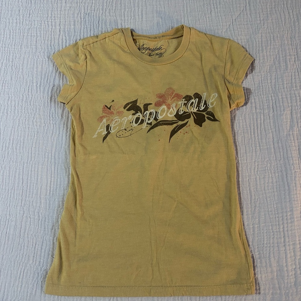 Aeropostale Since New York Floral Tee